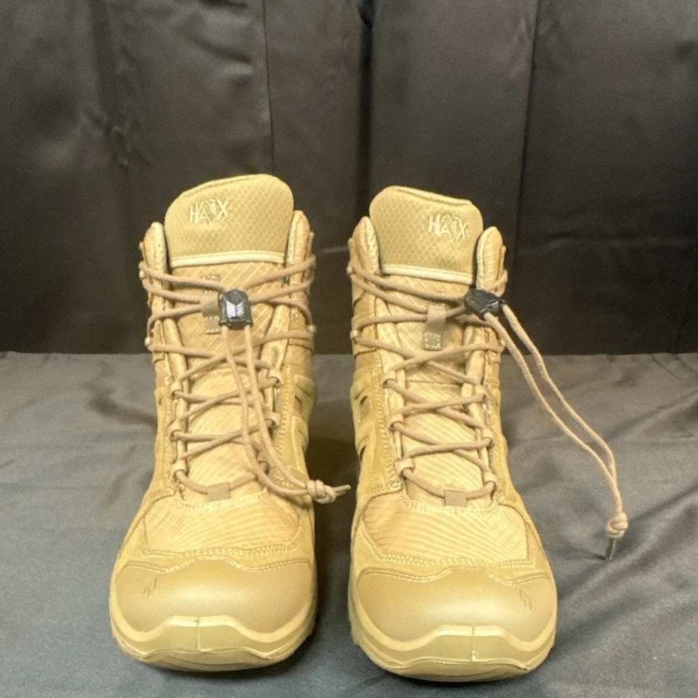 NEW! HAIX Men's GORE-TEX Tactical Combat Boots Black Eagle Wide US 12W (1251)